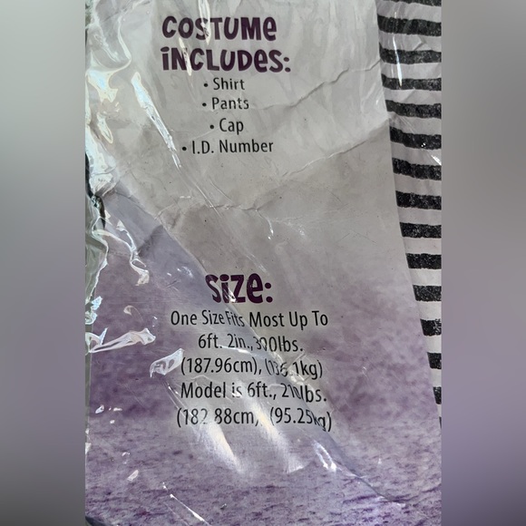 🆕Jail Bird Plus Size Costume - Picture 3 of 7